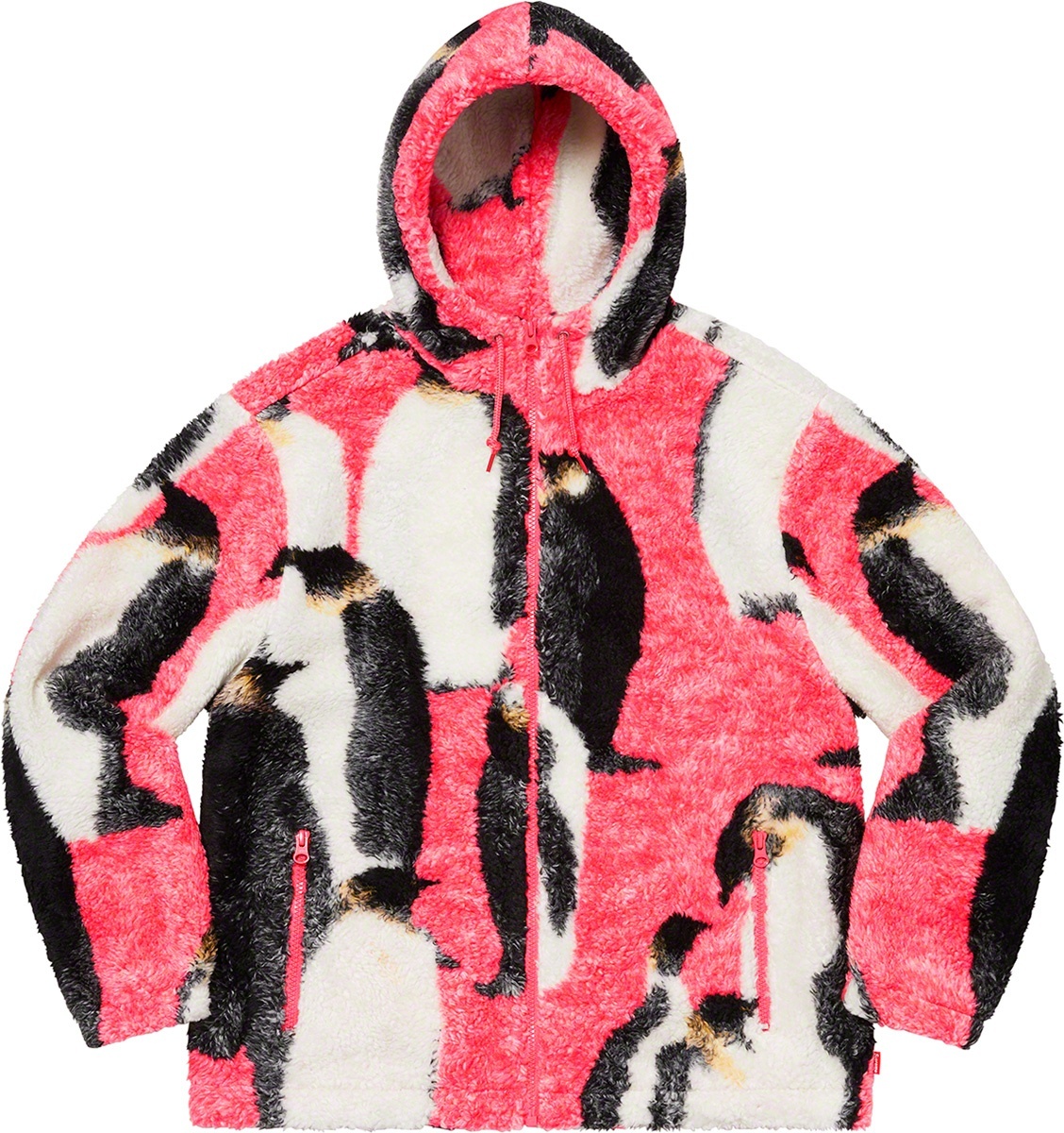 Penguins Hooded Fleece Jacket view 10